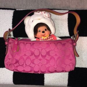 Pink Coach Women's Shoulder Bag
